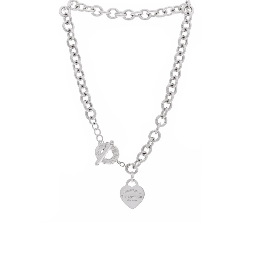 Sterling Silver Return to Tiffany Heart Tag Necklace